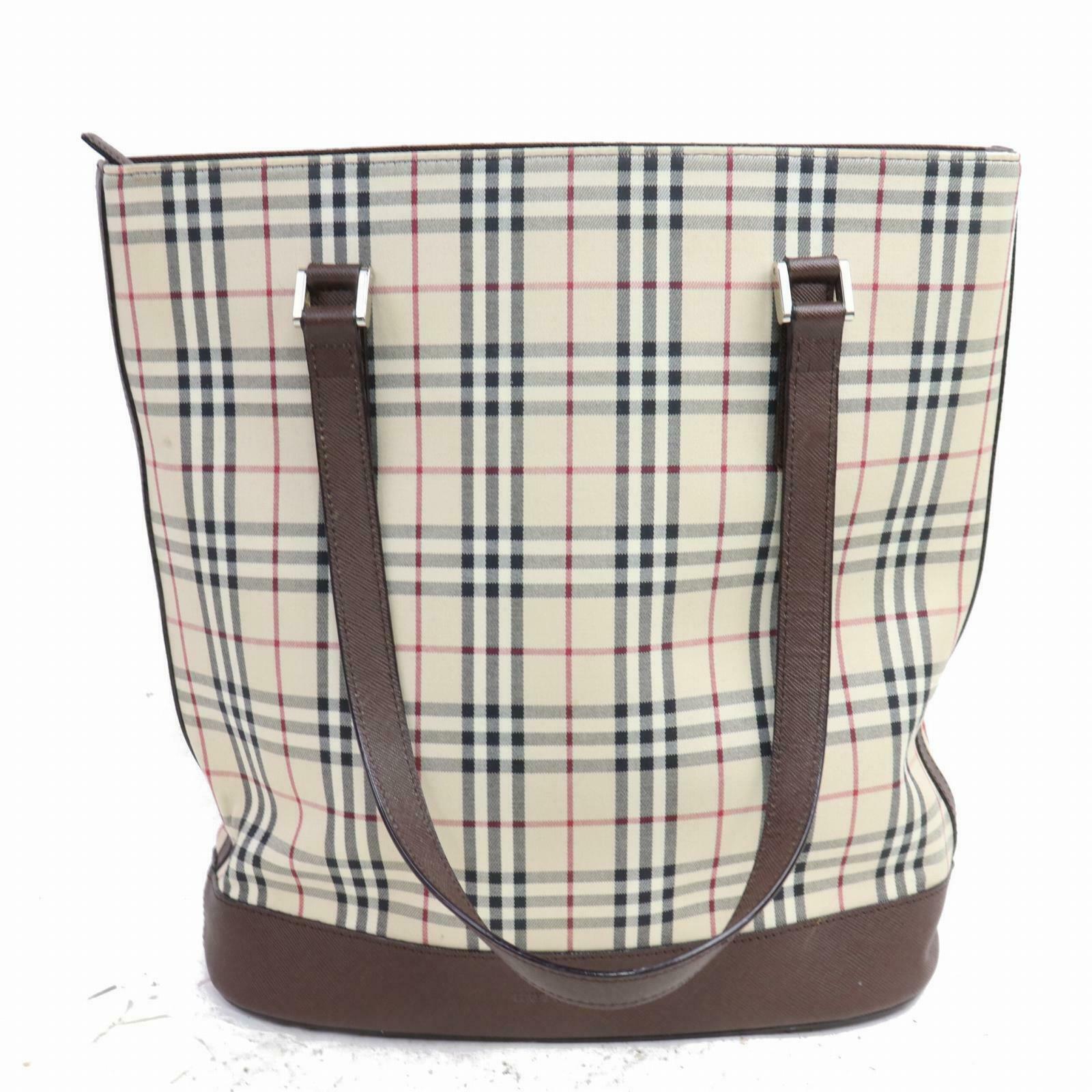 Burberry Damier Tote Bag - Rovelle Bags