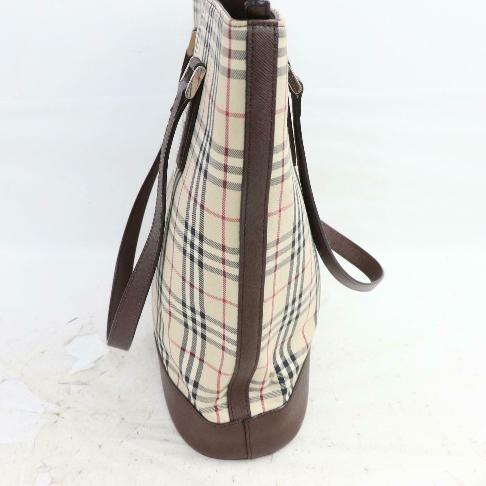 Burberry Damier Tote Bag - Rovelle Bags