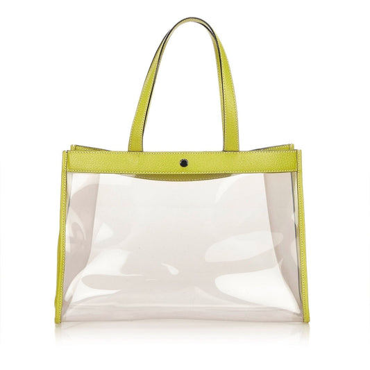 Burberry Light Vinyl Tote Bag - Rovelle Bags