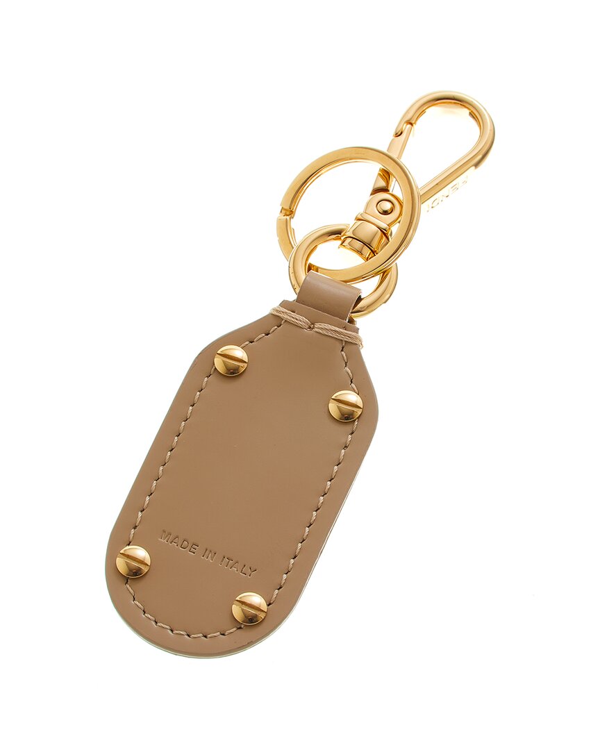Fendi O'lock Leather Key Chain