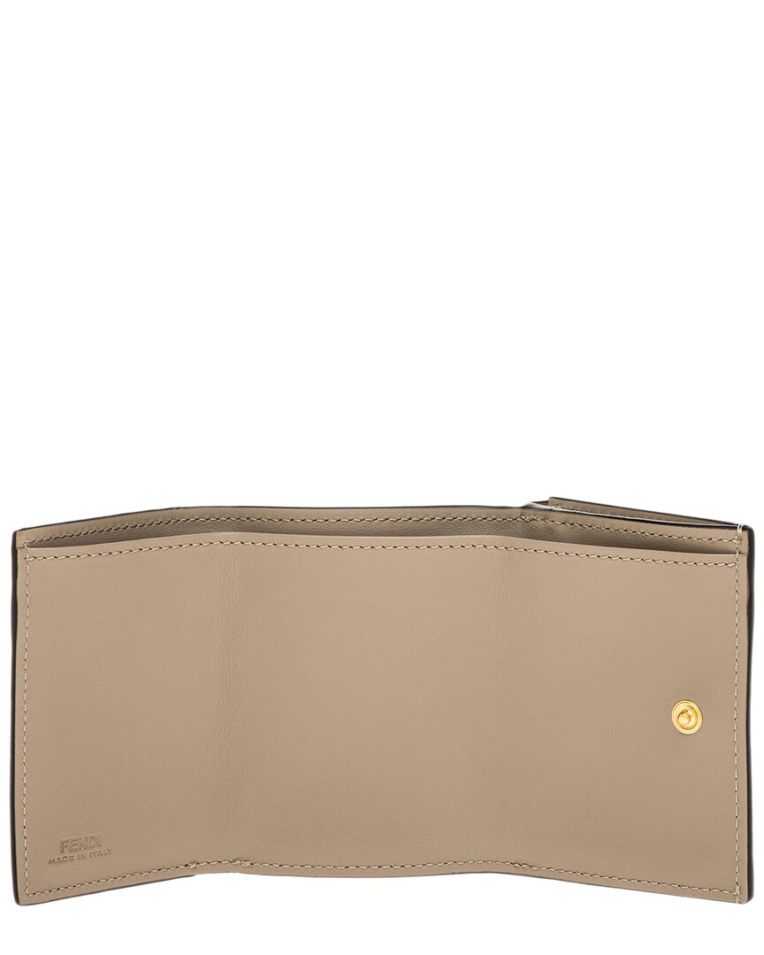 Fendi F Is Fendi Leather Micro Wallet