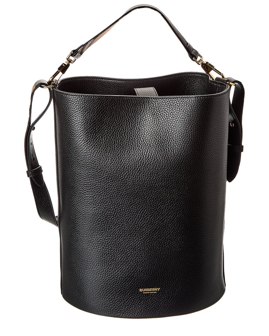Burberry Logo Medium Bucket Bag - Rovelle Bags