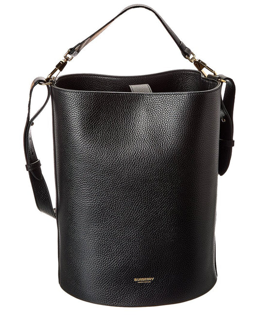 Burberry Logo Medium Bucket Bag - Rovelle Bags