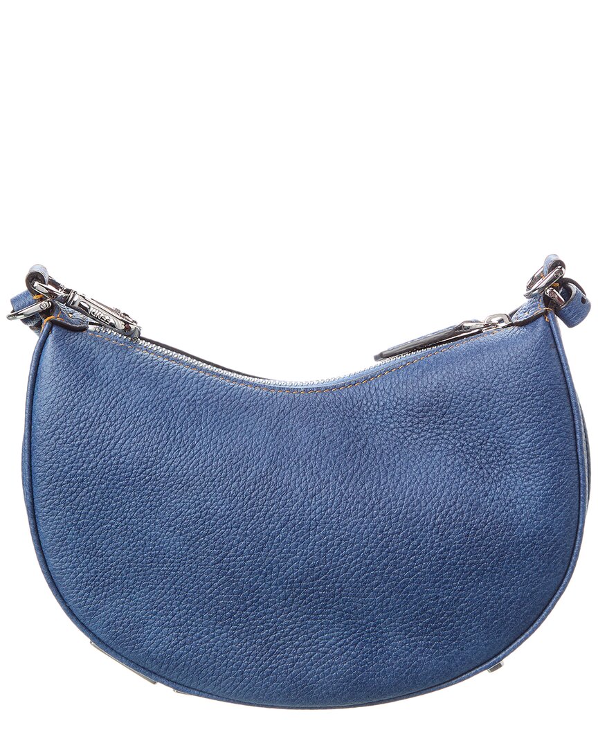 Fendi Fendigraphy Mini Leather Hobo Bag