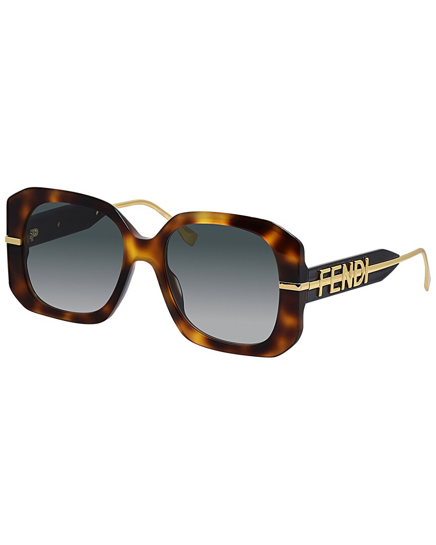 Fendi Women's Fe40065 55Mm Sunglasses