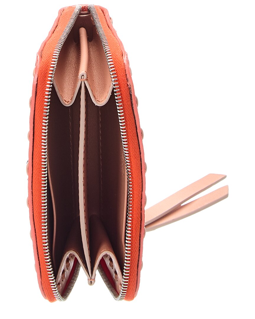 Fendi Peekaboo Mini Leather Coin Purse