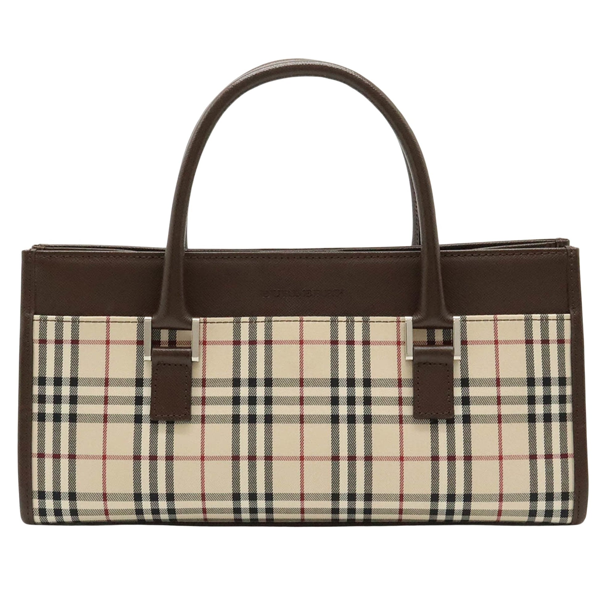 Burberry Check Handbag - Rovelle Bags