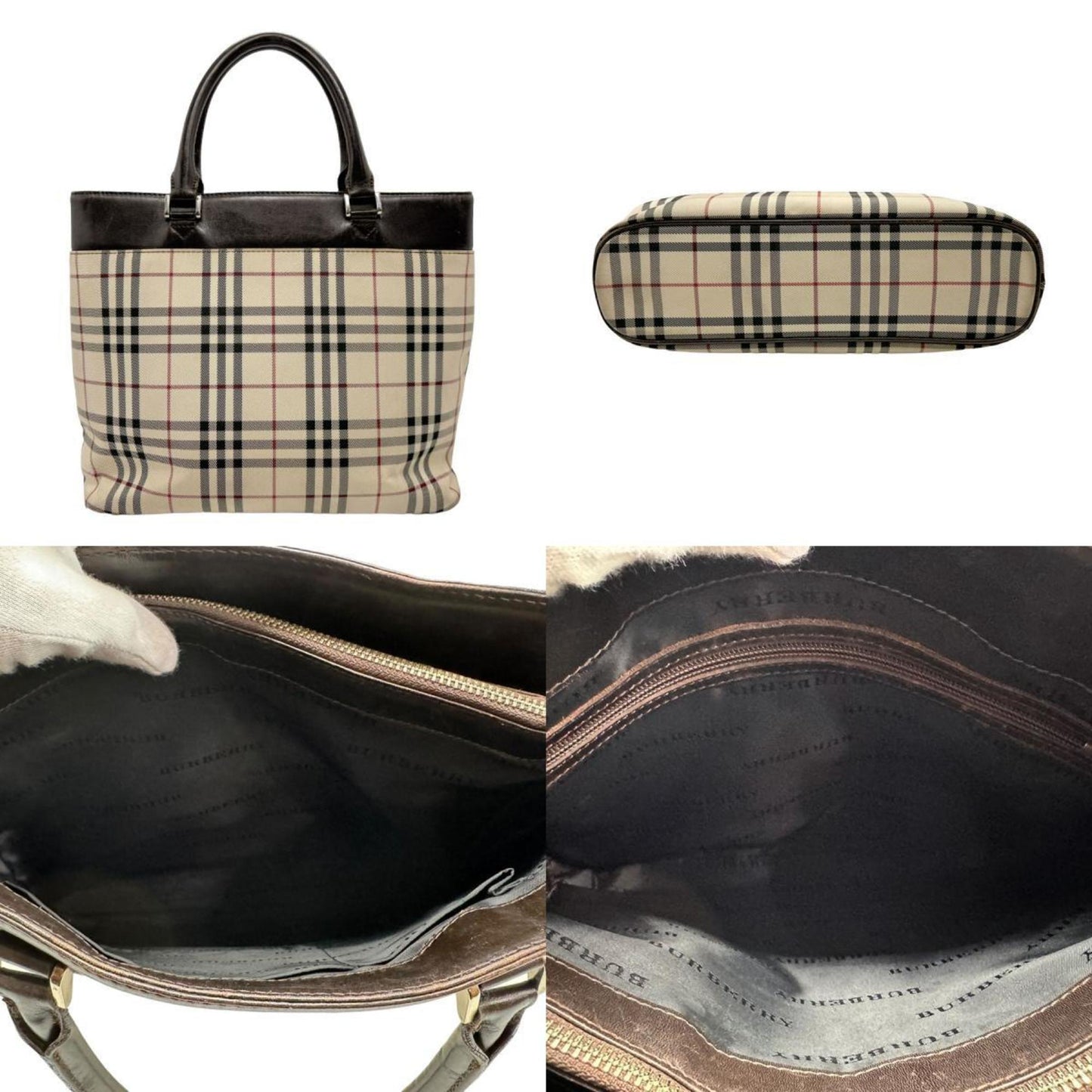 Burberry Check Handbag - Rovelle Bags