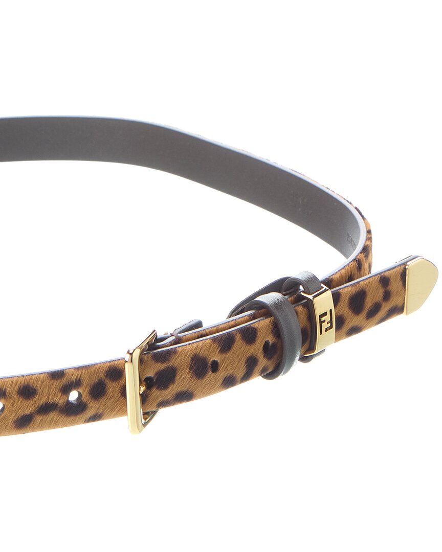 Fendi Forever Haircalf Belt