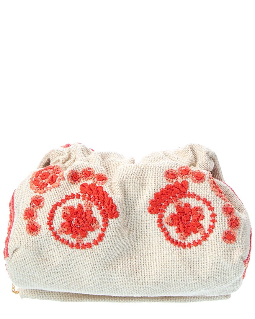 Fendi Mamma Baguette Nano Canvas Shoulder Bag