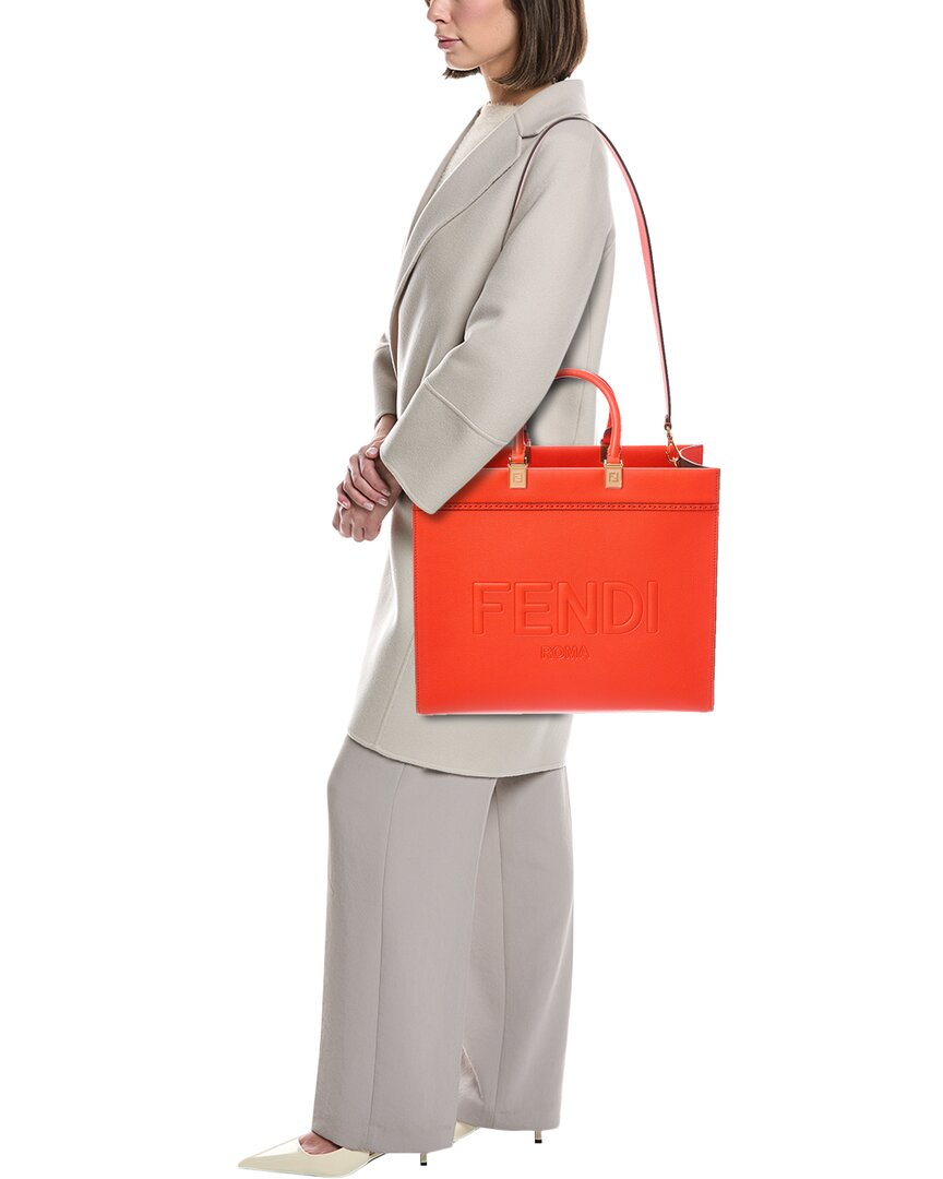 Fendi Sunshine Medium Leather Tote