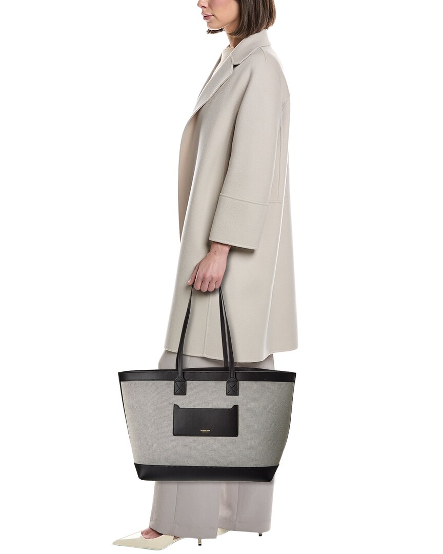 Burberry Logo SIZE Tote Bag - Rovelle Bags
