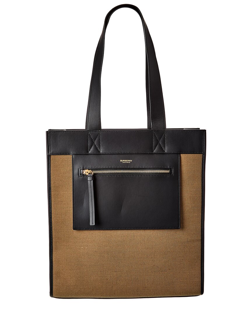 Burberry Logo SIZE Tote Bag - Rovelle Bags