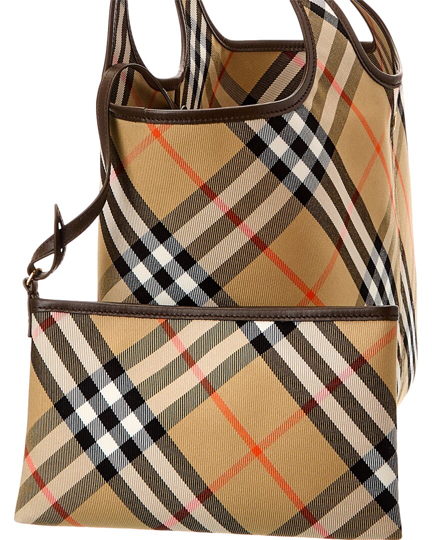 Burberry Check Tote - Rovelle Bags