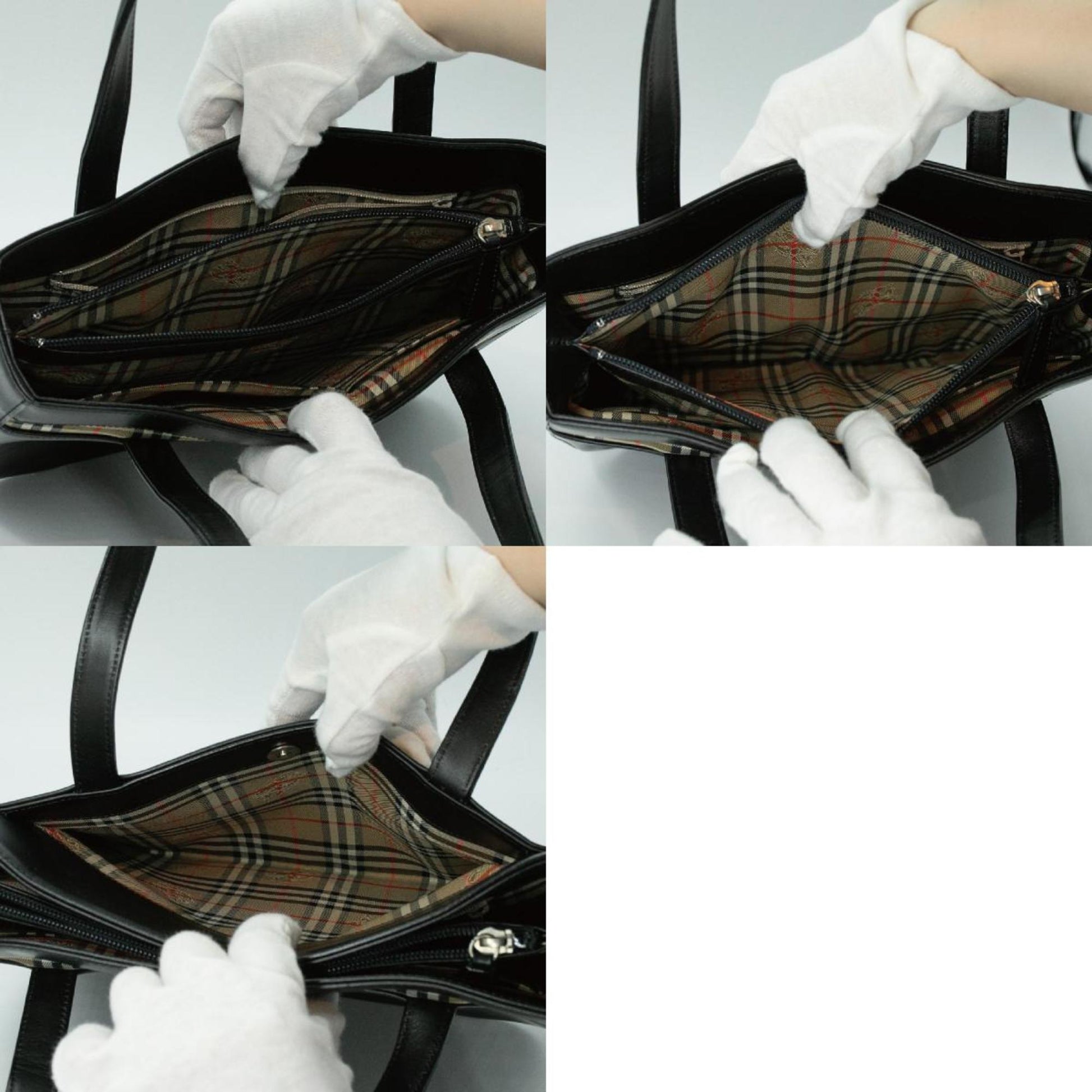 Burberry Check Handbag - Rovelle Bags