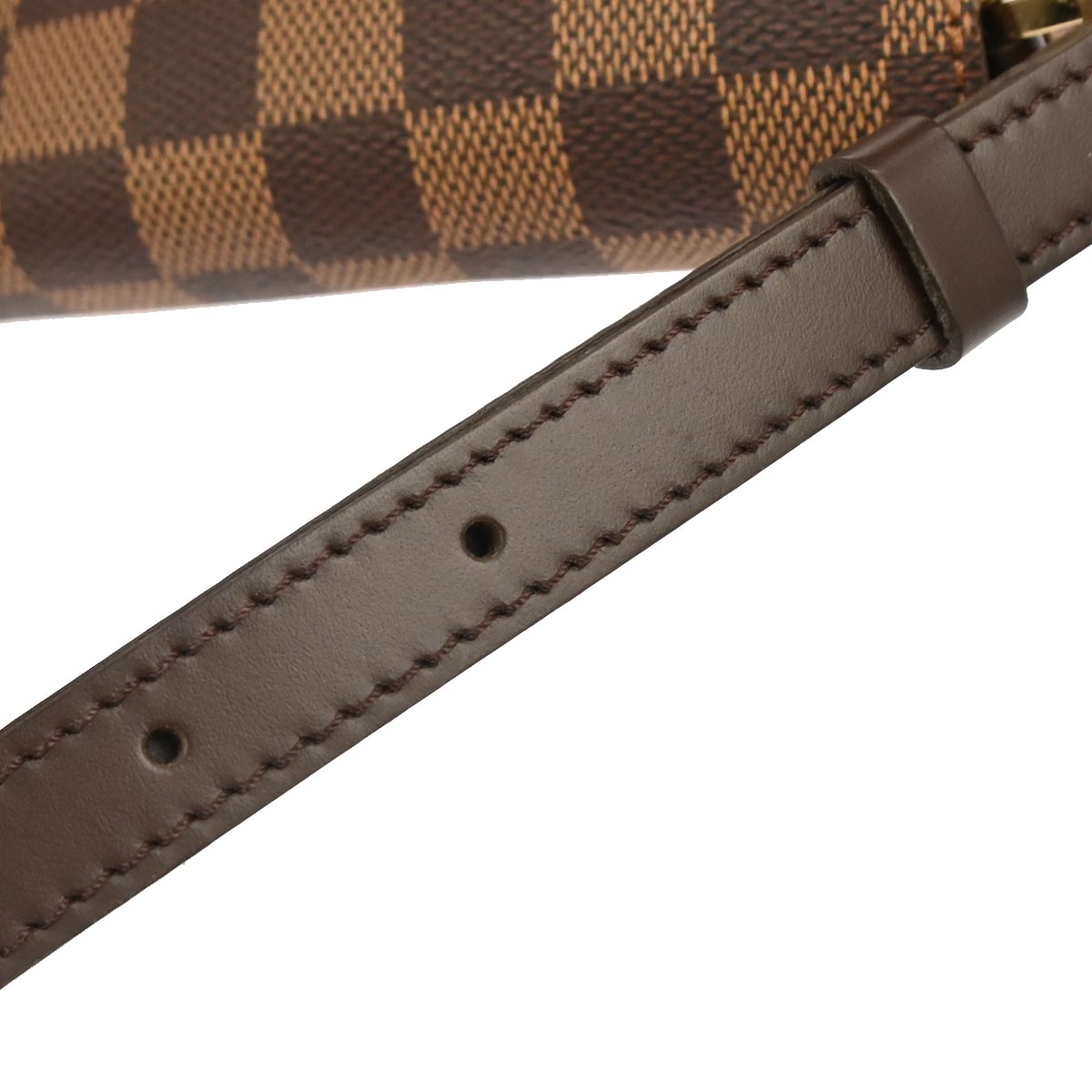 Louis Vuitton 2002 Damier Musette Tango Short Shoulder Bag N51255
