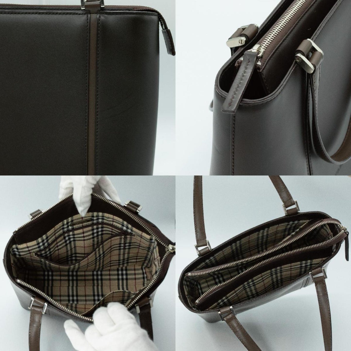 Burberry Check Handbag - Rovelle Bags