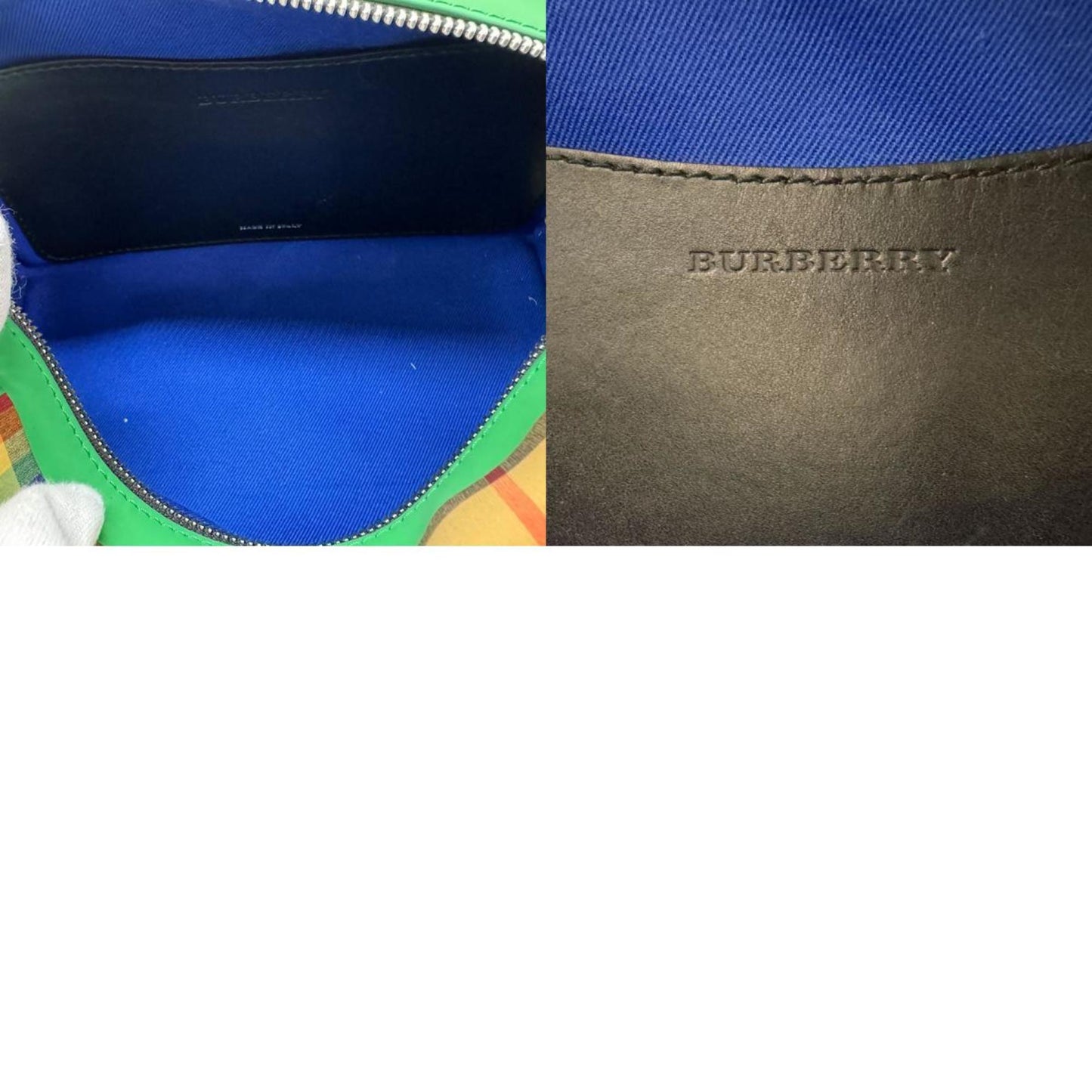 Burberry Check Clutch - Rovelle Bags