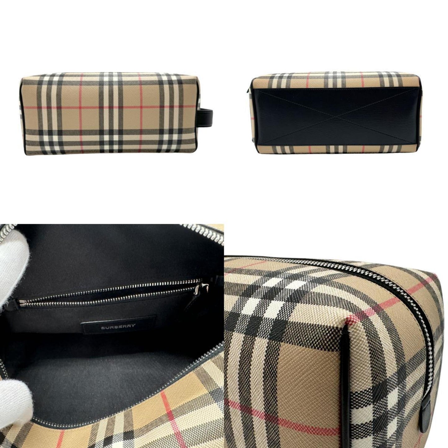 Burberry Check Clutch - Rovelle Bags