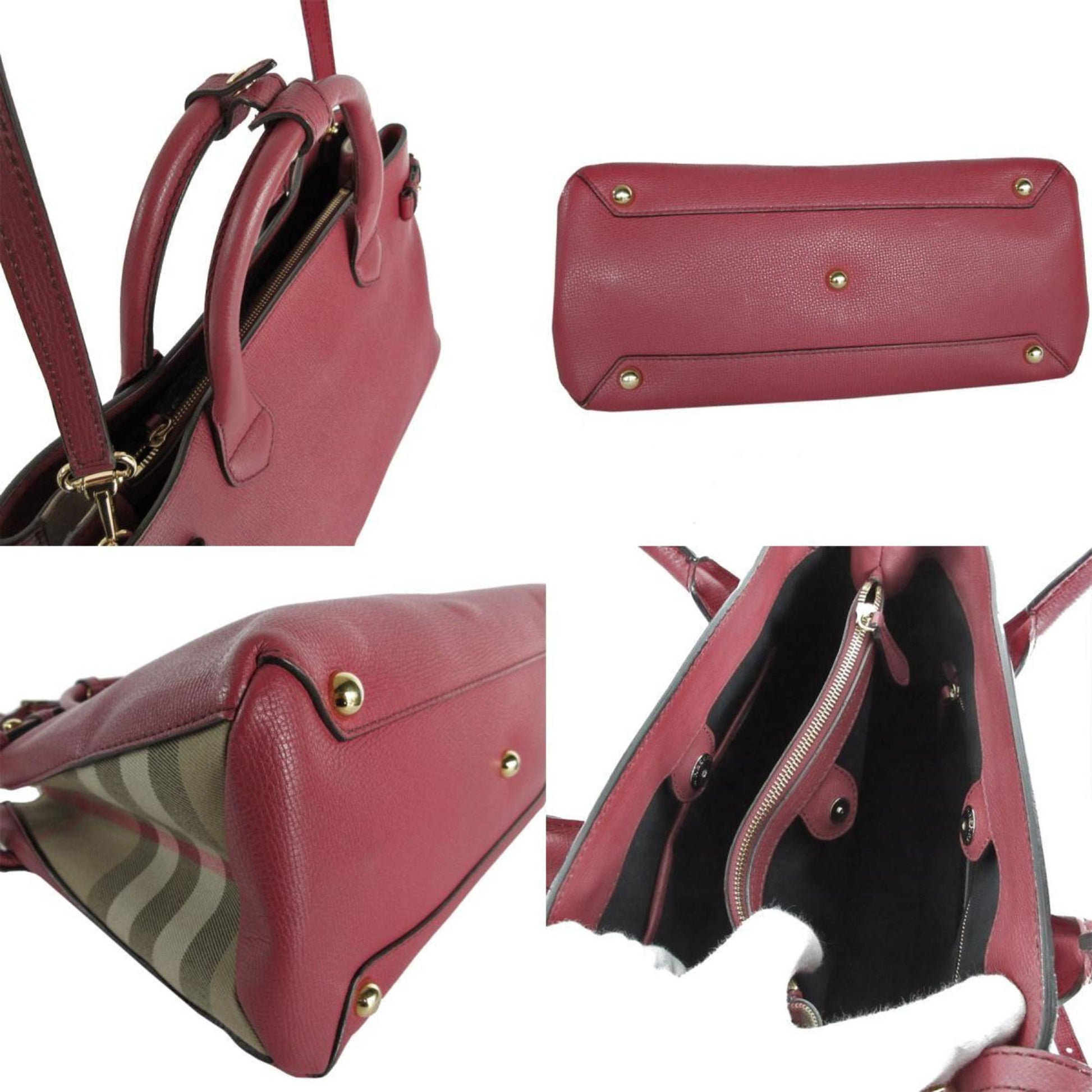 Burberry Check Handbag - Rovelle Bags