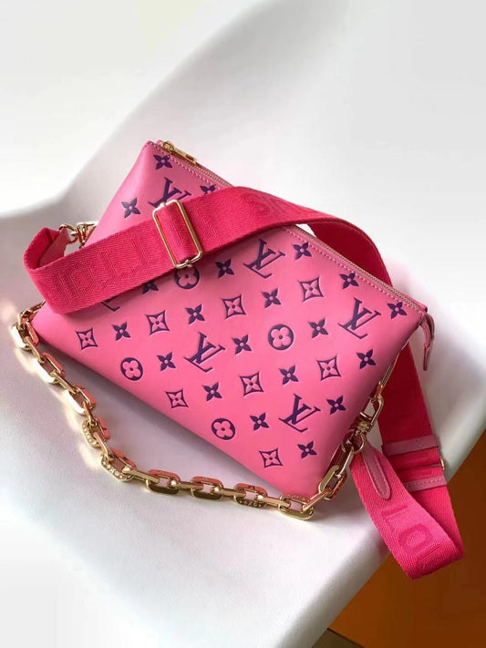 Louis Vuitton Coussin leather Handbag lushentic version