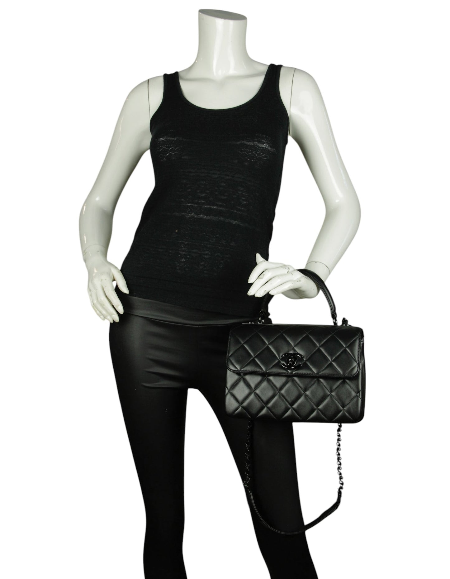 Chanel '24 SO Black Small Trendy Flap Bag - Rovelle Bags