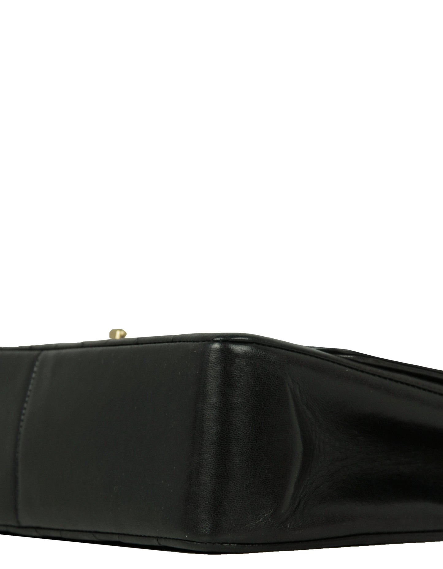 Chanel Black Lambskin Leather Quilted Medium Flap Bag - Rovelle Bags