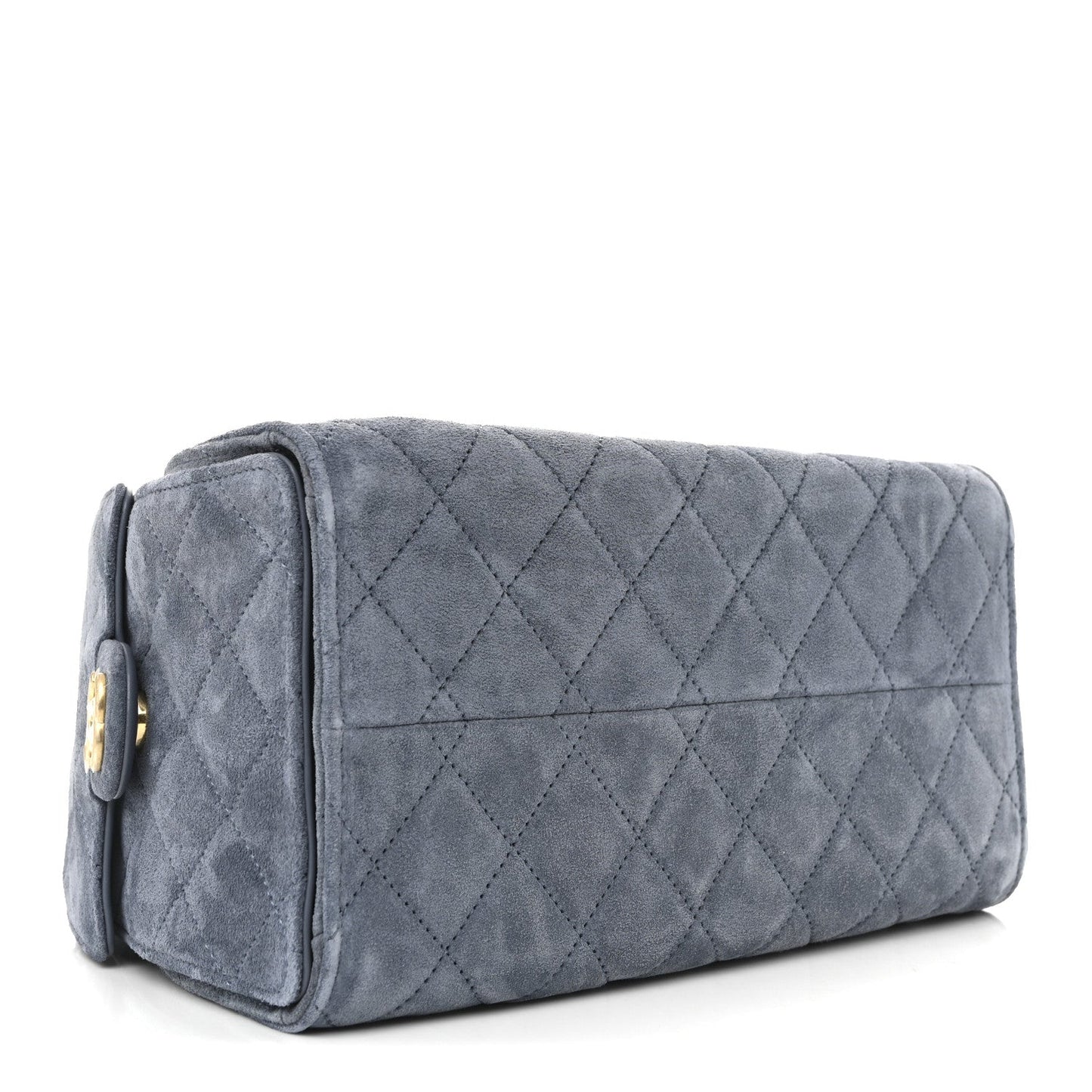 Chanel Suede Quilted Small Chanel 25 Handbag - Rovelle Bags