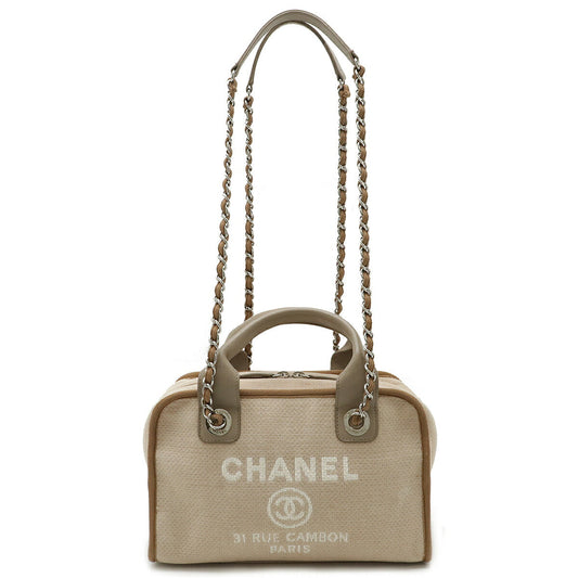 Chanel Deauville Line 2way Handbag