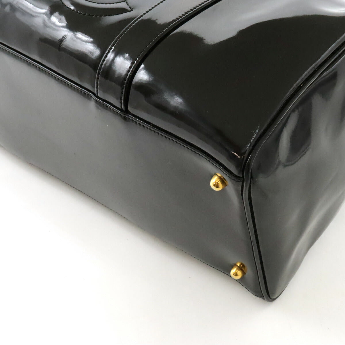 Chanel Patent Leather Coco 2way Handbag