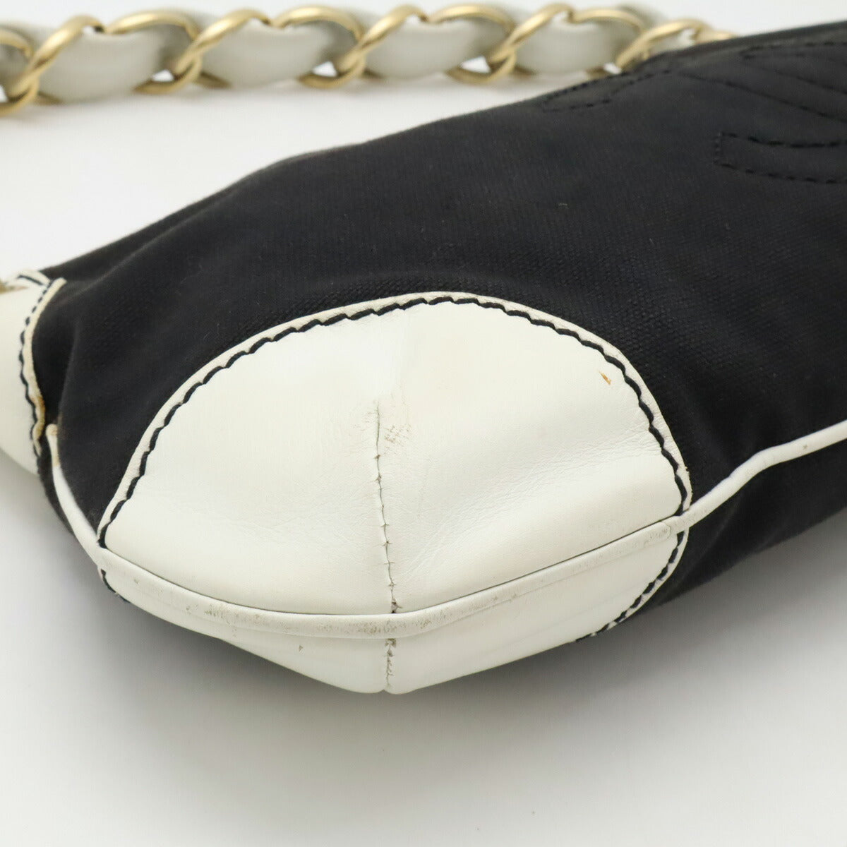 Chanel Coco Canvas Leather Shoulder Bag