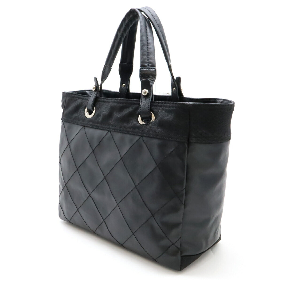 Chanel Coated Canvas Paris-Biarritz Tote Bag A34209