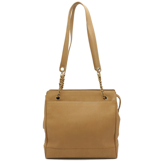 Chanel Caviar Skin Coco Triple Coco 2way Shoulder Bag
