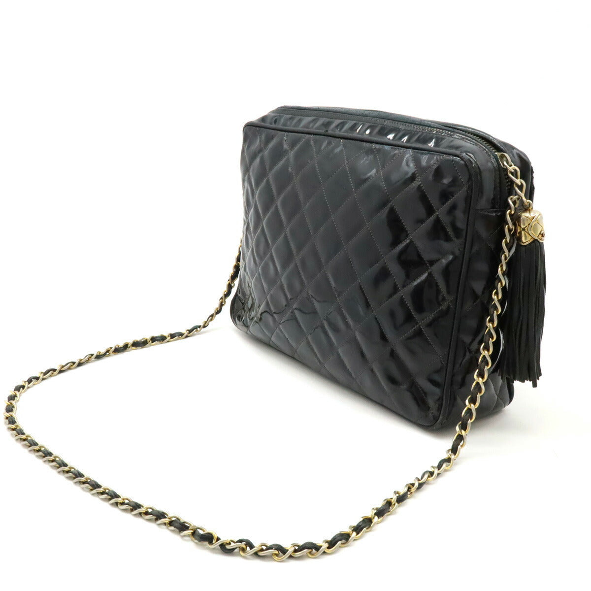 Chanel Matelasse Patent leather Shoulder Bag - Rovelle Bags