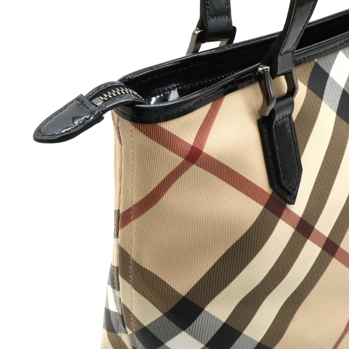 Burberry Check Tote - Rovelle Bags