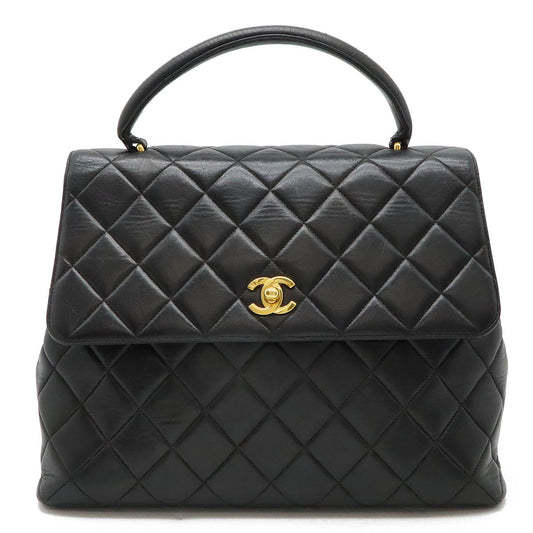 Chanel Leather Matelassé Coco Flap Bag A12397