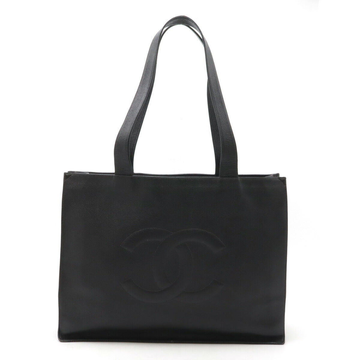 Chanel Caviar Skin Coco Tote Bag - Rovelle Bags