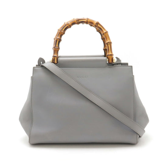 Gucci Leather Nymphaea 2way Bag 453767
