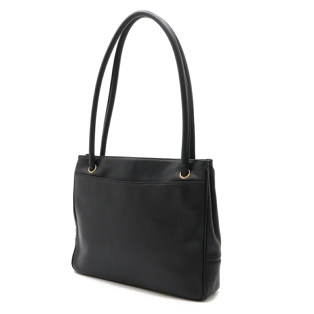 Chanel Caviar Skin Coco 2way Tote Bag