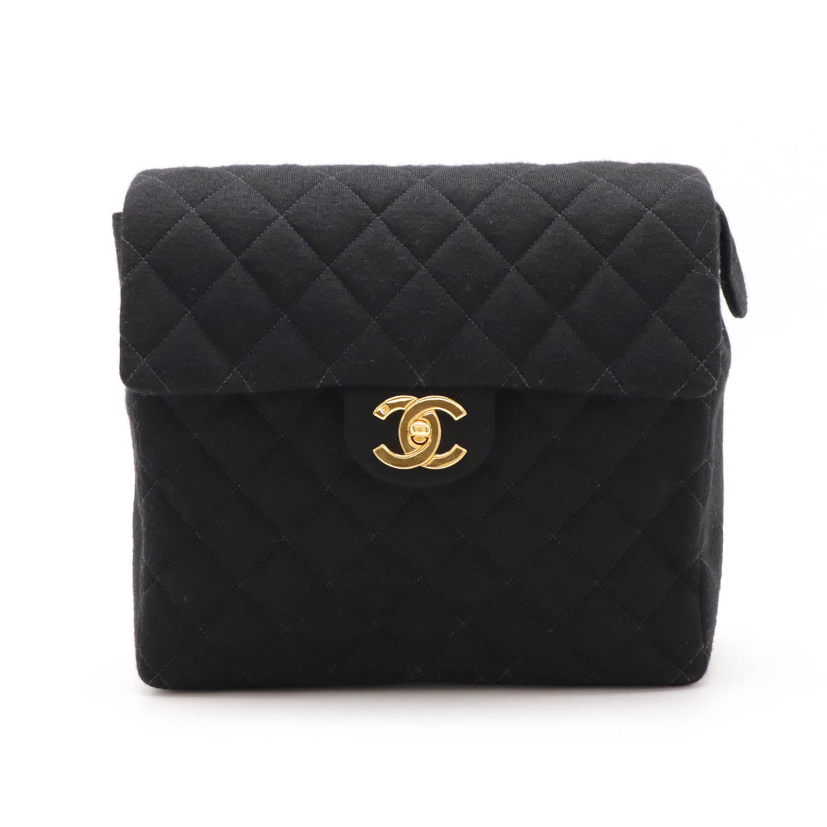 Chanel Cotton Jersey Matelassé Coco Backpack