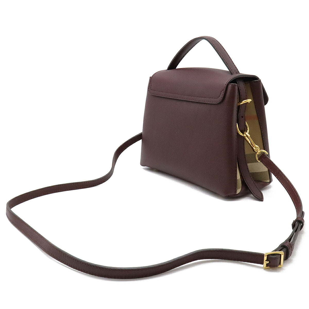 Burberry Check Handbag - Rovelle Bags