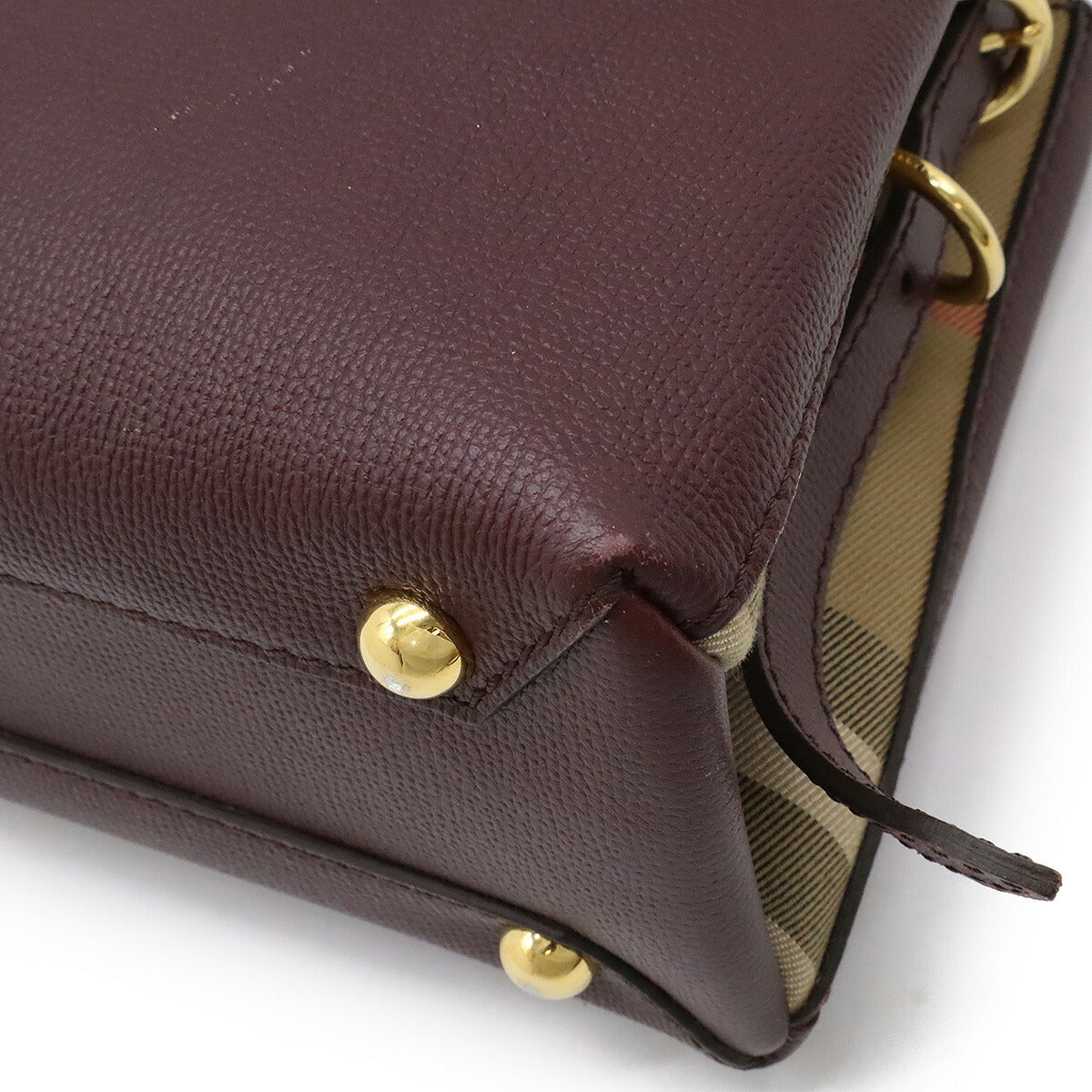 Burberry Check Handbag - Rovelle Bags