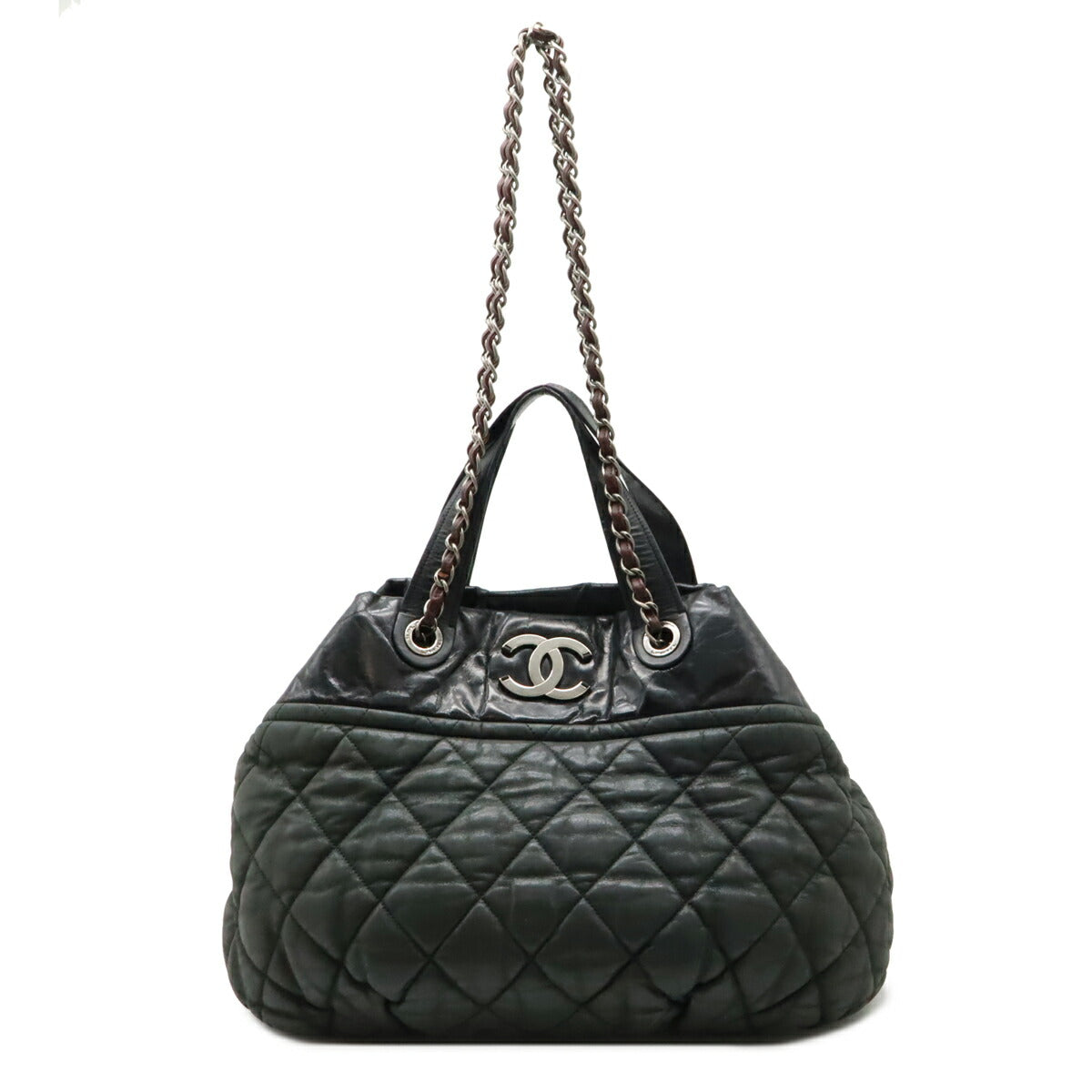 Chanel Sparkle Leather In The Mix 2way Bag A49683