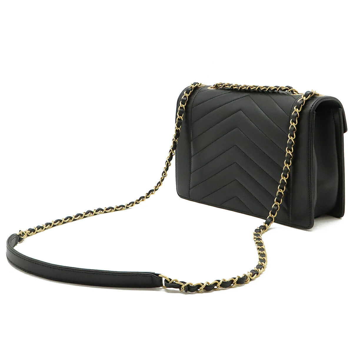 Chanel V Stitch Chevron Shoulder Bag - Rovelle Bags
