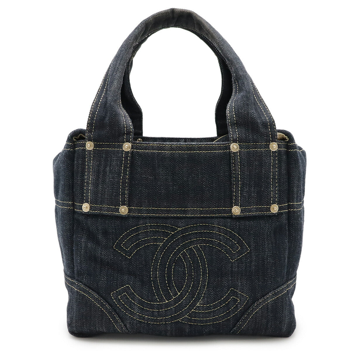 Chanel Sparkling Denim Tote Bag