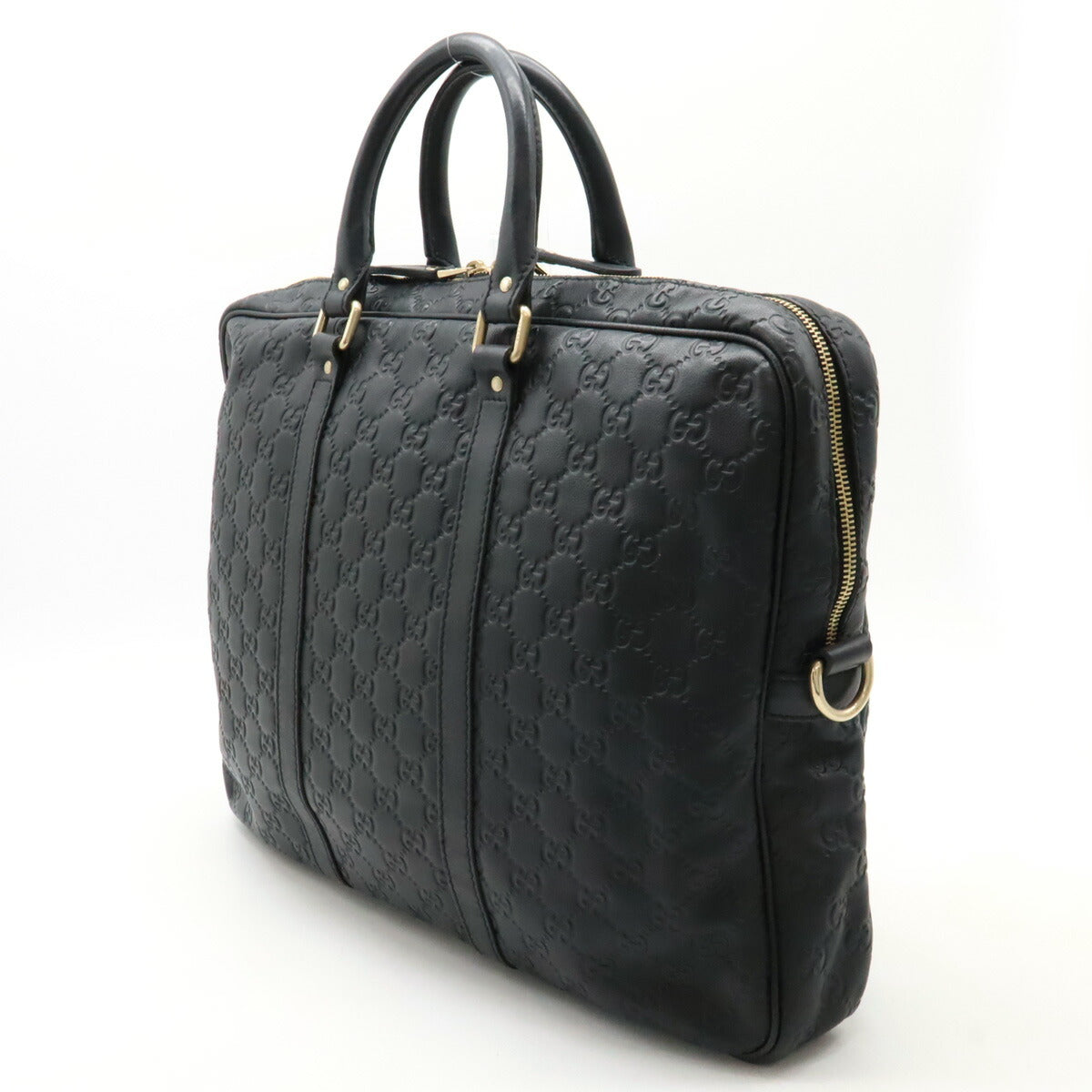 Gucci Guccissima Leather Briefcase