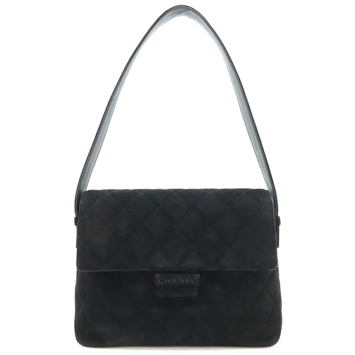 Chanel Matelasse Suede Shoulder Bag