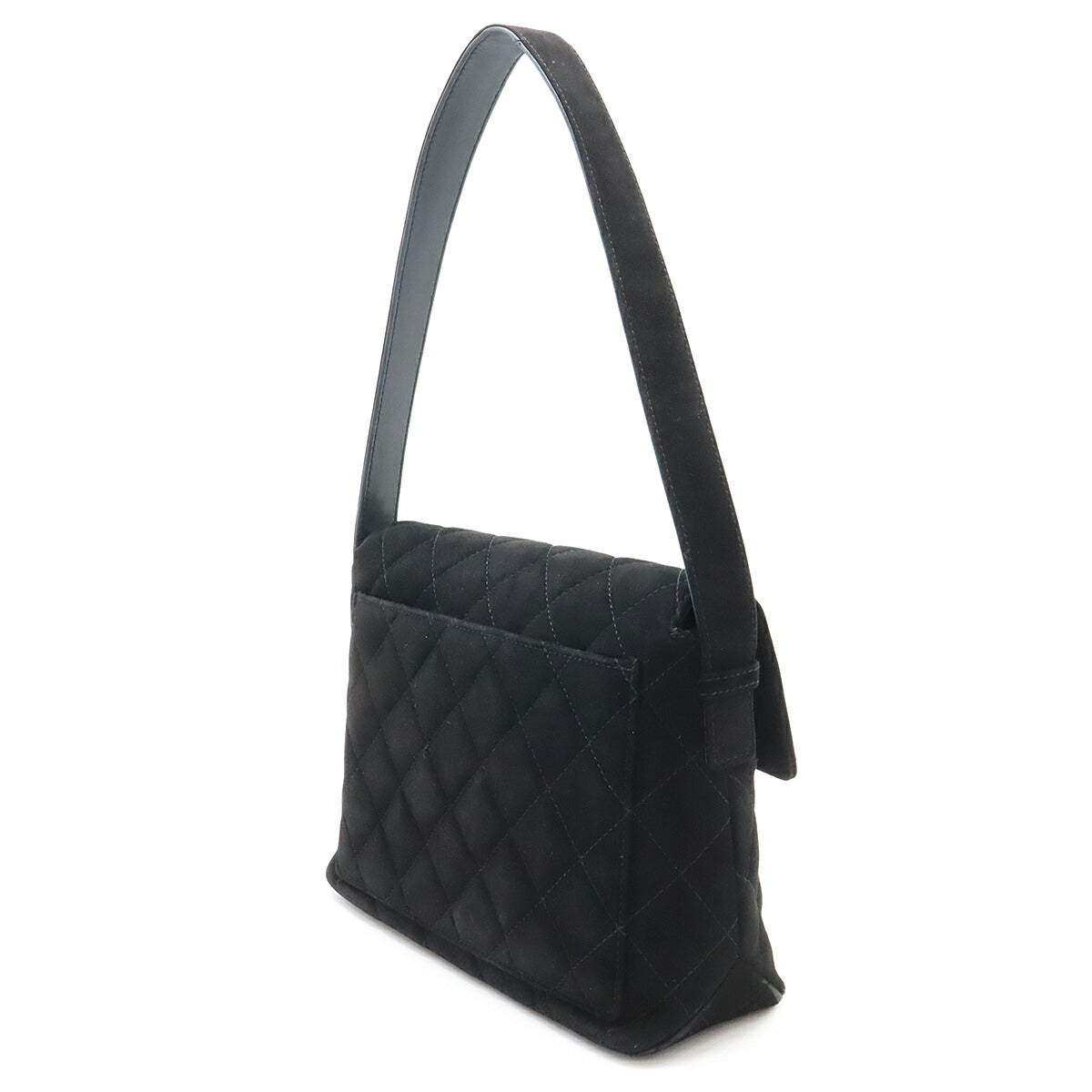 Chanel Matelasse Suede Shoulder Bag