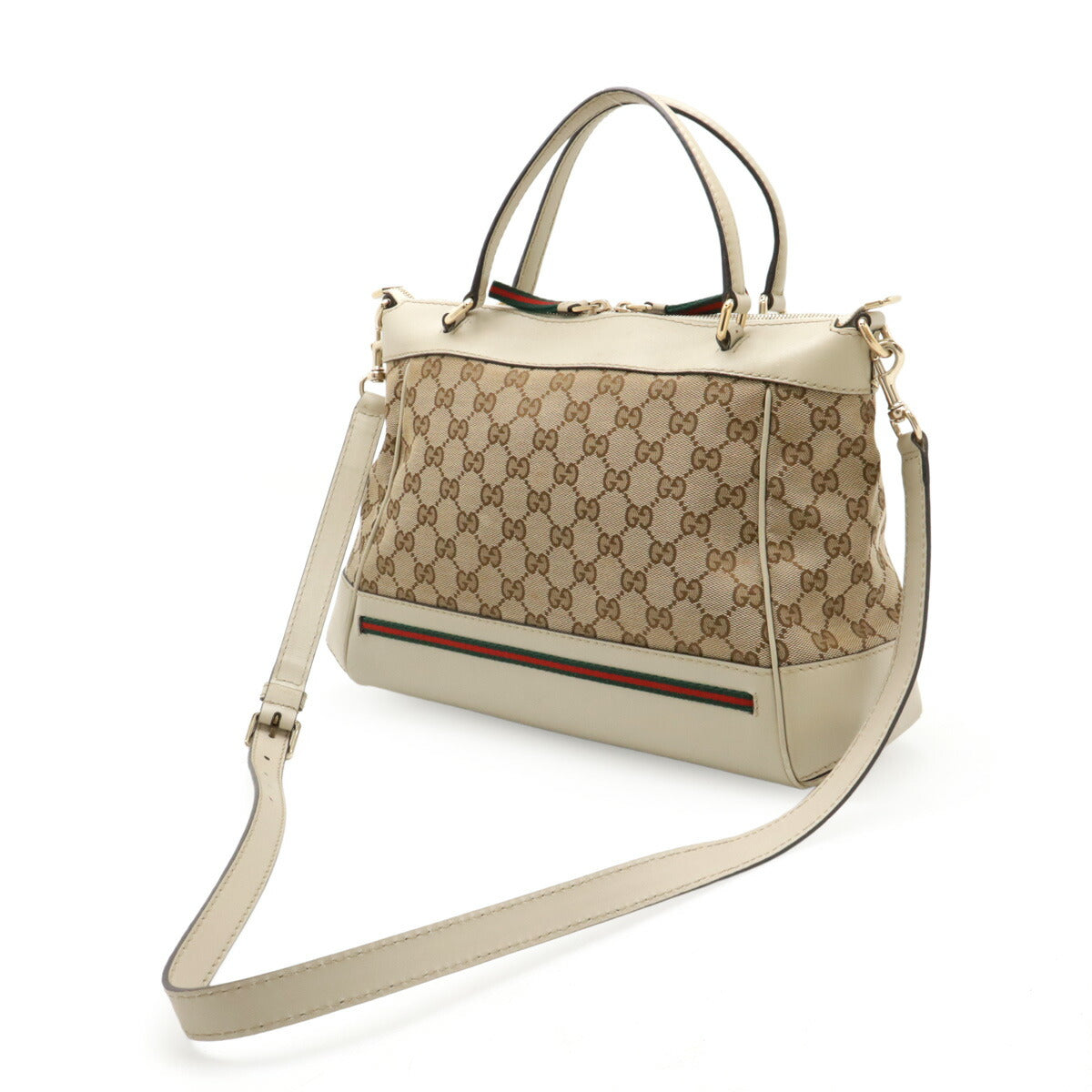 Gucci GG Canvas 2way Handbag