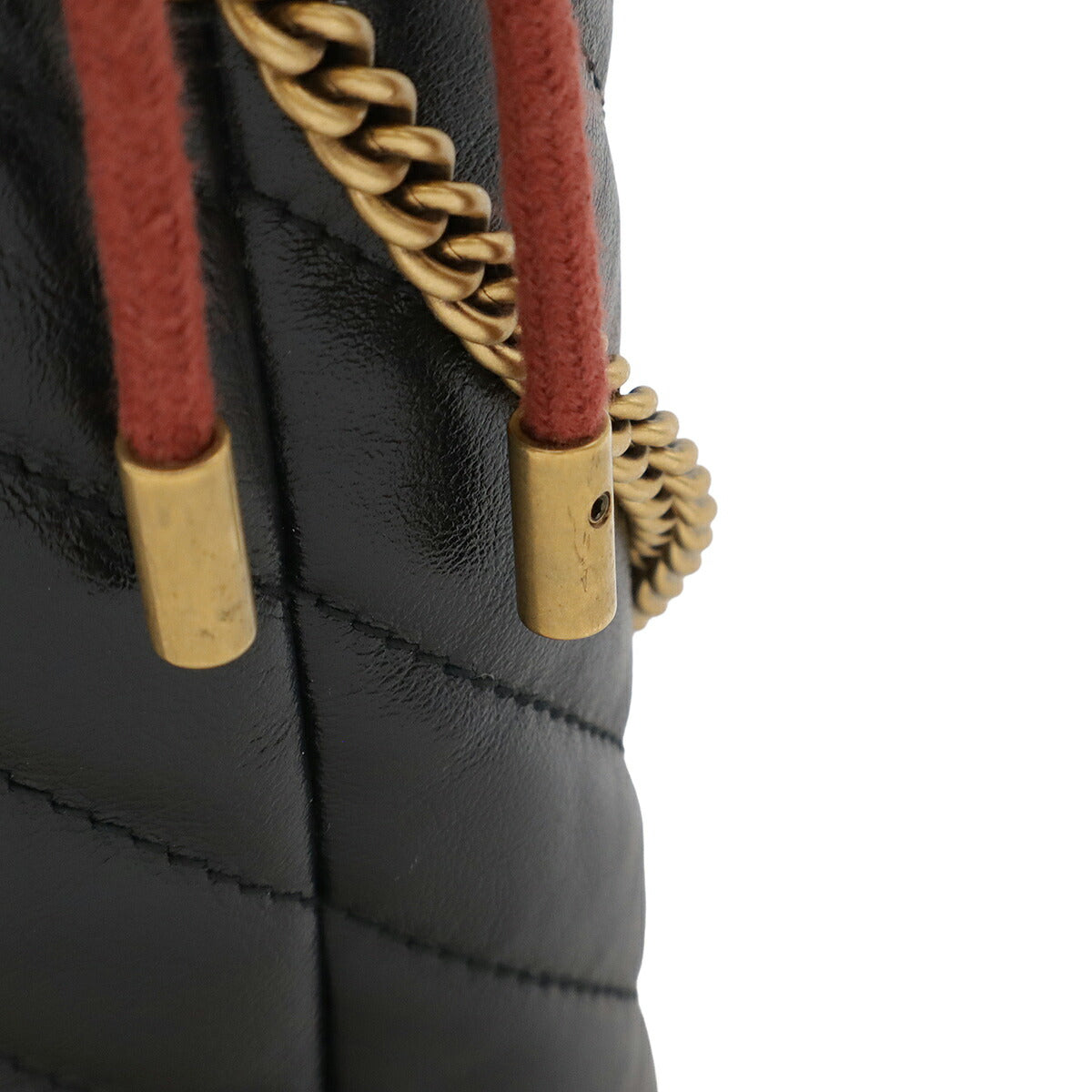 Gucci GG Marmont Leather Bucket Bag